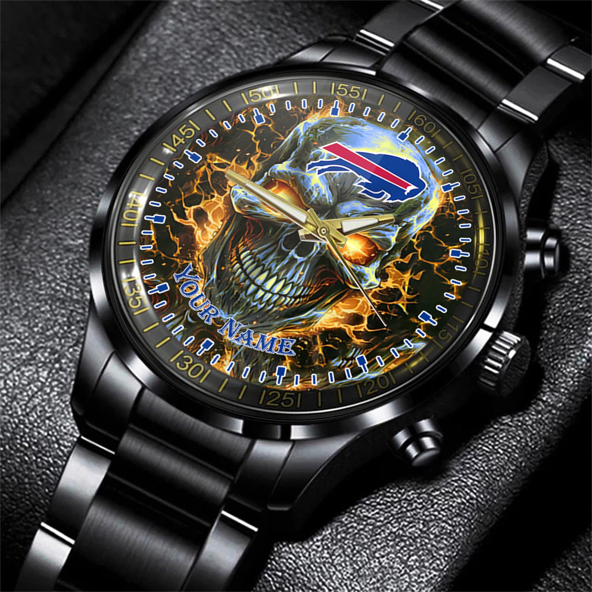 buffalo bills nfl men hand watch personalized gift for fans y84us