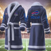 buffalo bills nfl personalized fleece bathrobe egjch