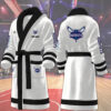 charlotte hornets nba personalized fleece bathrobe pd924