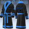 detroit lions nfl personalized fleece bathrobe 8iekc