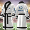 indianapolis colts nfl personalized fleece bathrobe mso0p