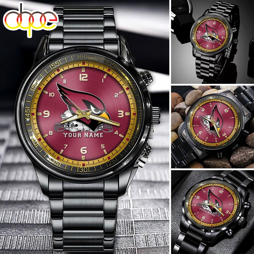 jwfancy arizona cardinals nfl personalized sport watch gift for fans for this season iz7sx