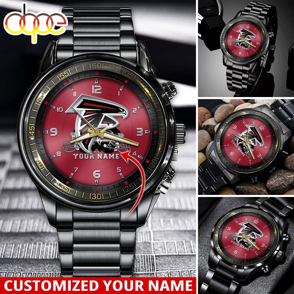 jwfancy atlanta falcons nfl personalized sport watch gift for fans for this season 9canb