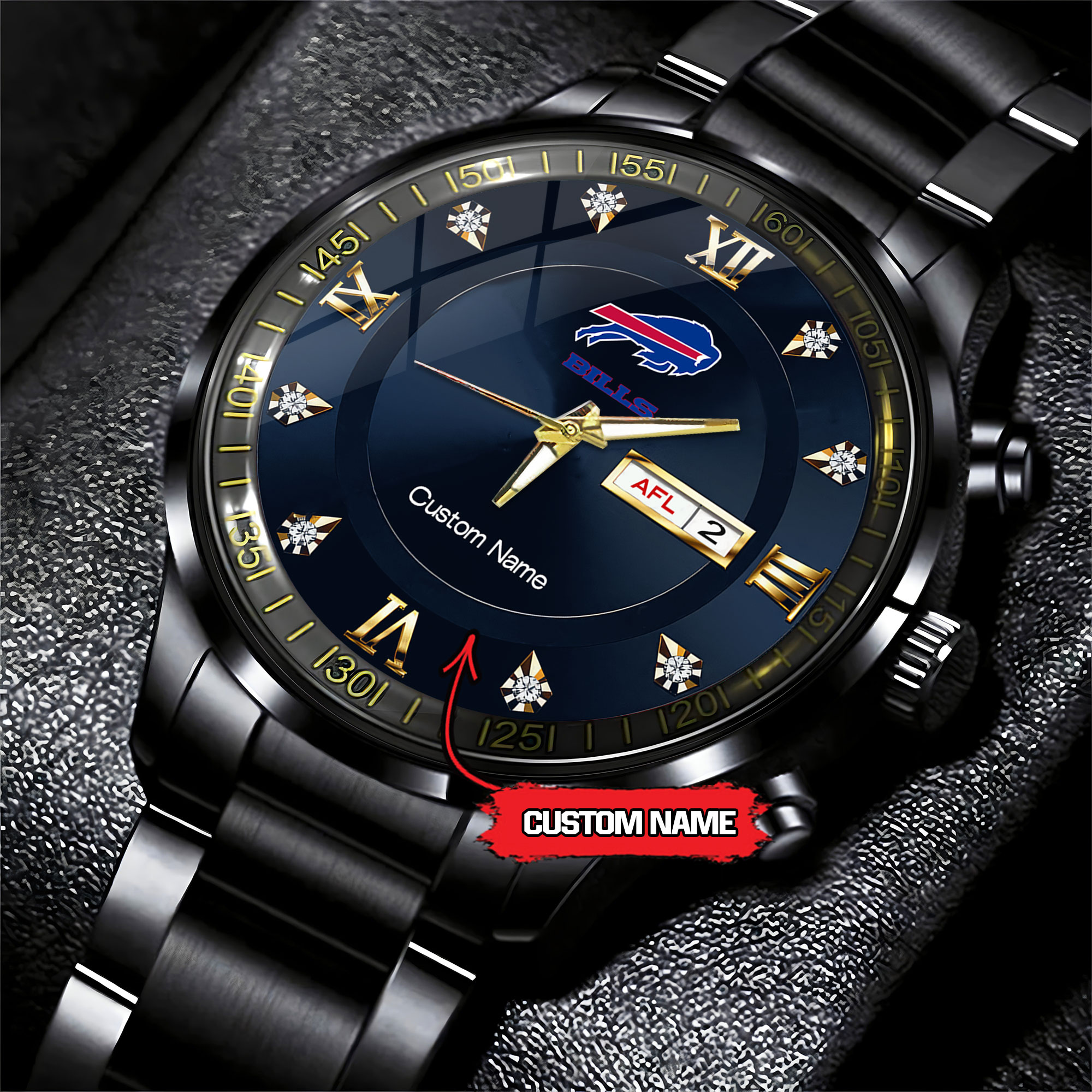 jwfancy buffalo bills nfl personalized fashion watch perfect gift ehmzh