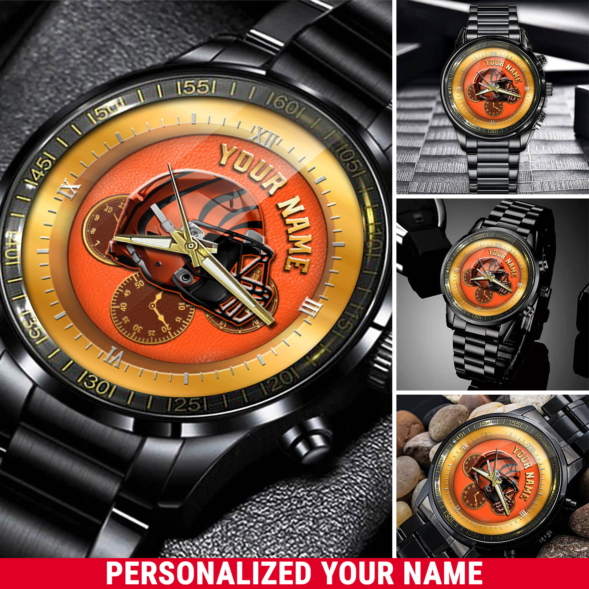 jwfancy cincinnati bengals nfl personalized watch collection for fans xxab1