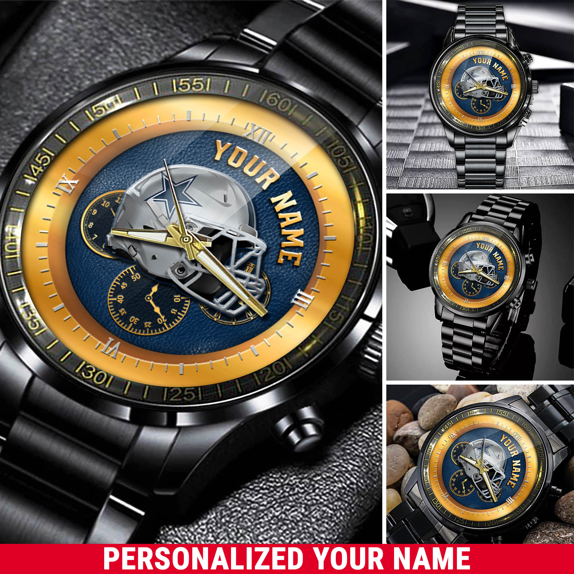 jwfancy dallas cowboys nfl personalized watch collection for fans iitai