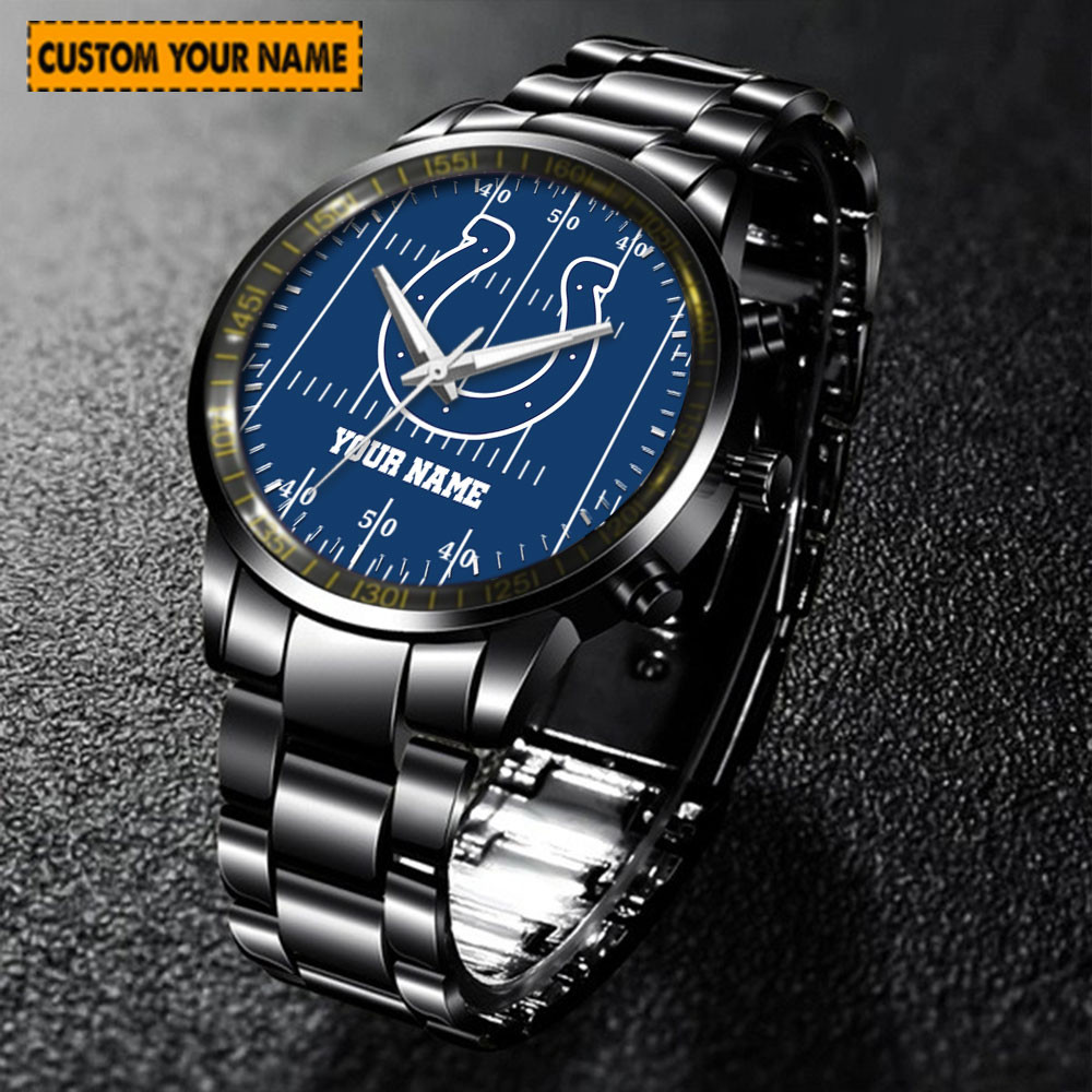 jwfancy indianapolis colts nfl new personalized hand watch for fan et5uf