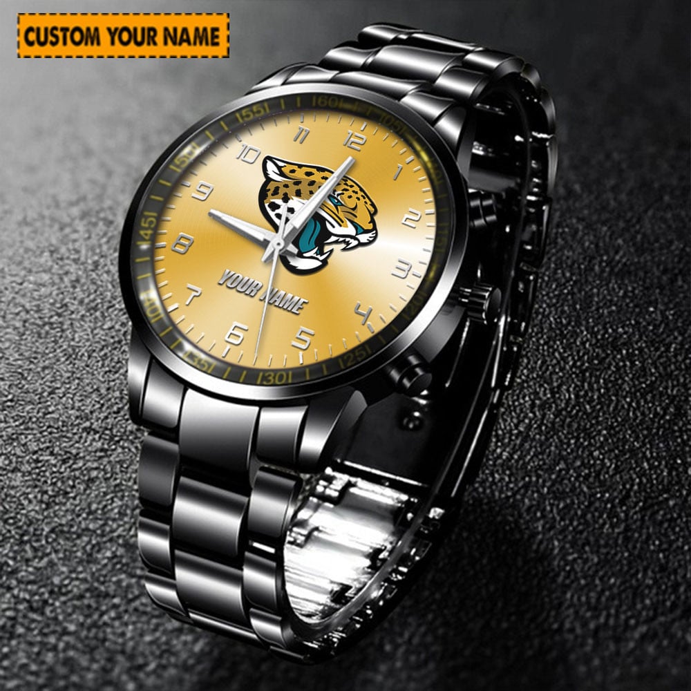 jwfancy jacksonville jaguars nfl new personalized hand watch for fan svcqq