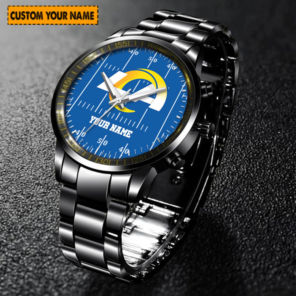 jwfancy los angeles rams nfl new personalized hand watch for fan ent4z