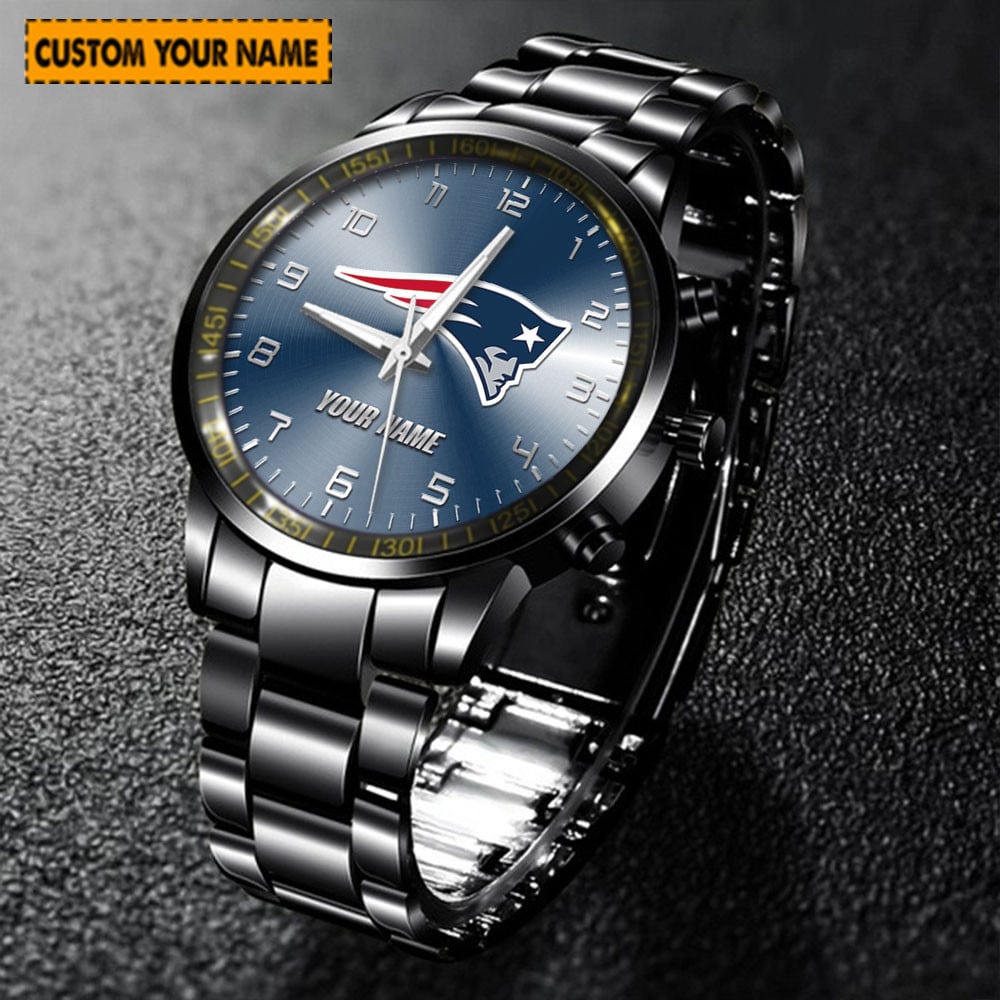 jwfancy new england patriots nfl new personalized hand watch for fan sxyhd