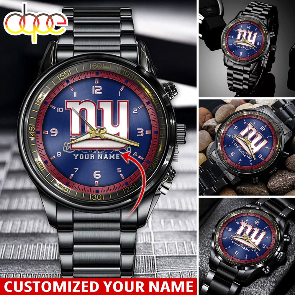 jwfancy new york giants nfl personalized sport watch gift for fans for this season gxu5g