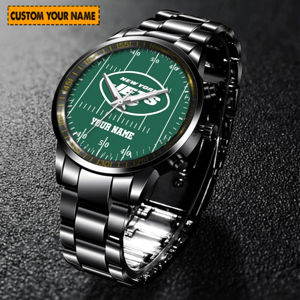 jwfancy new york jets nfl new personalized hand watch for fan ctq2b