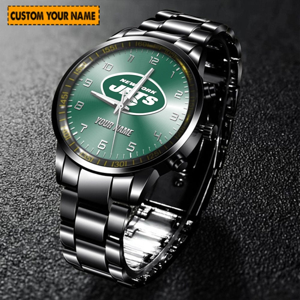 jwfancy new york jets nfl new personalized hand watch for fan e2yre