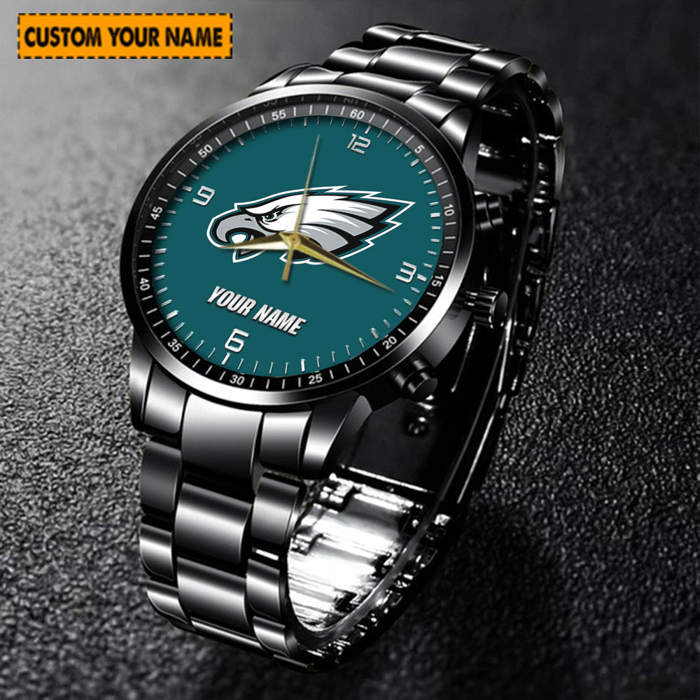 jwfancy philadelphia eagles nfl new personalized hand watch for fan 6abds