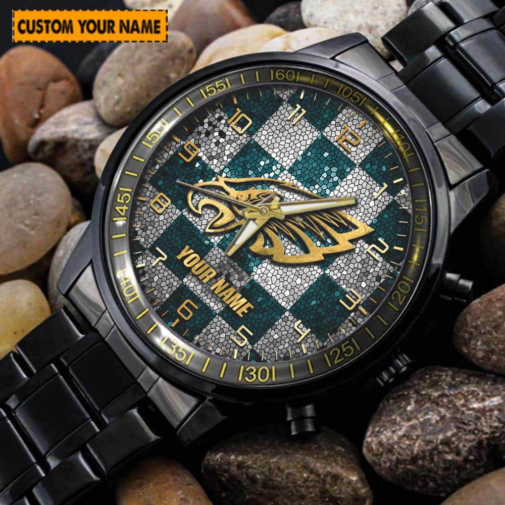 jwfancy philadelphia eagles nfl new personalized hand watch for fan gtioc