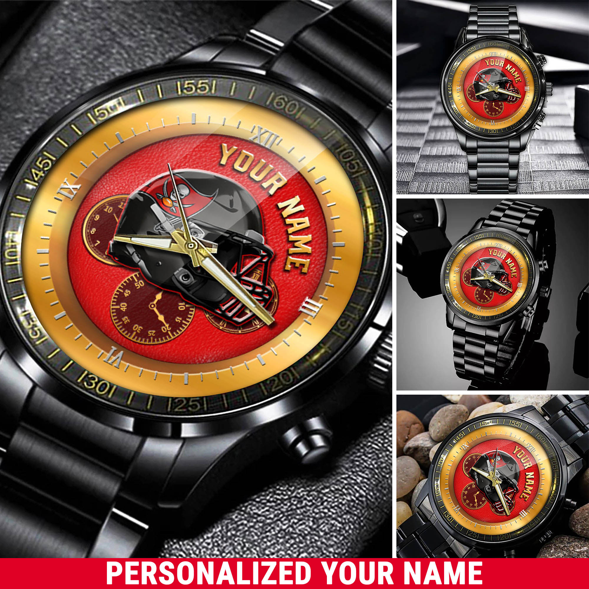 jwfancy tampa bay buccaneers nfl personalized watch collection for fans 9wxta