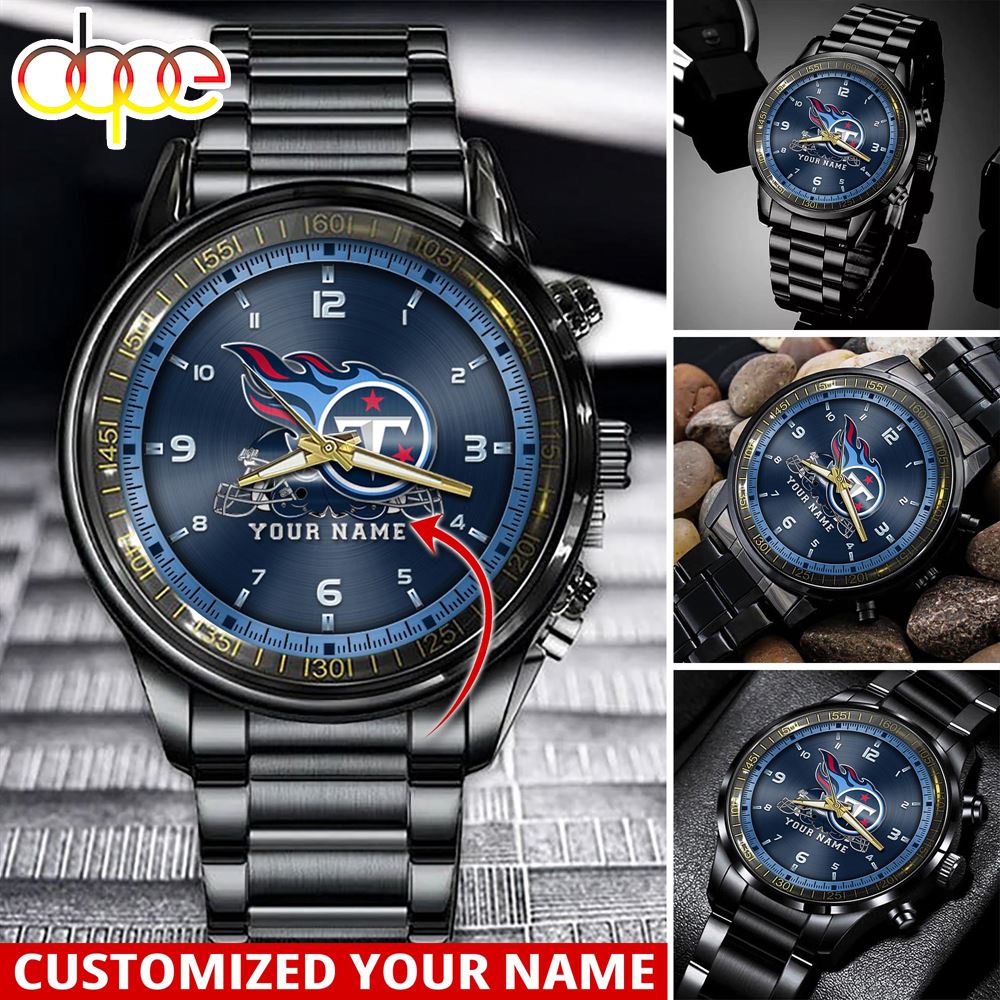 jwfancy tennessee titans nfl personalized sport watch gift for fans for this season fkgjy