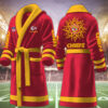 kansas city chiefs nfl personalized fleece bathrobe f8qa0