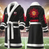 kansas city chiefs nfl personalized fleece bathrobe zrqnx