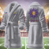 minnesota vikings nfl personalized fleece bathrobe ejjcm