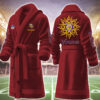 minnesota vikings nfl personalized fleece bathrobe nx0fw