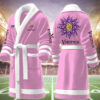 minnesota vikings nfl personalized fleece bathrobe um0k9