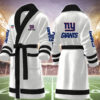 new york giants nfl personalized fleece bathrobe byq7t