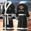 new york knicks nba personalized fleece bathrobe y8dju