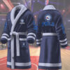 philadelphia 76ers nba personalized fleece bathrobe omylo