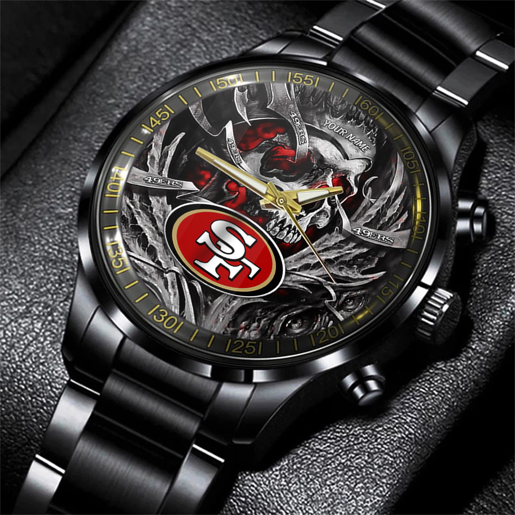 san francisco 49ers nfl men hand watch personalized gift for fans 0zffj