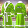 seattle seahawks nfl personalized fleece bathrobe syszk