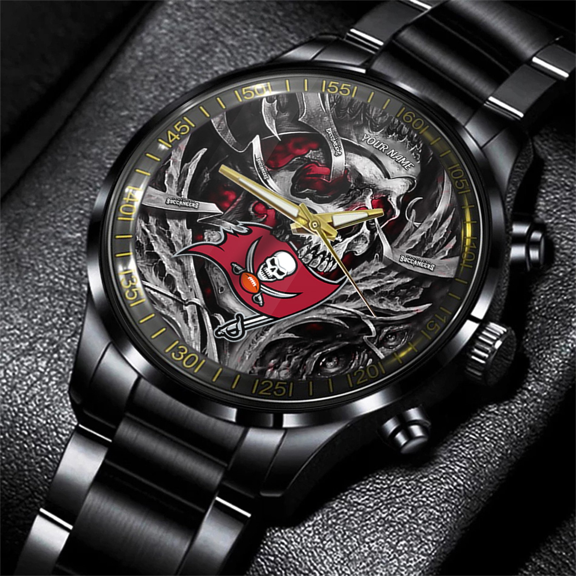 tampa bay buccaneers nfl men hand watch personalized gift for fans xmvxb