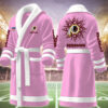 washington redskins nfl personalized fleece bathrobe hakjl