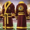 washington redskins nfl personalized fleece bathrobe s8gih