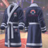 washington wizards nba personalized fleece bathrobe cr0ss