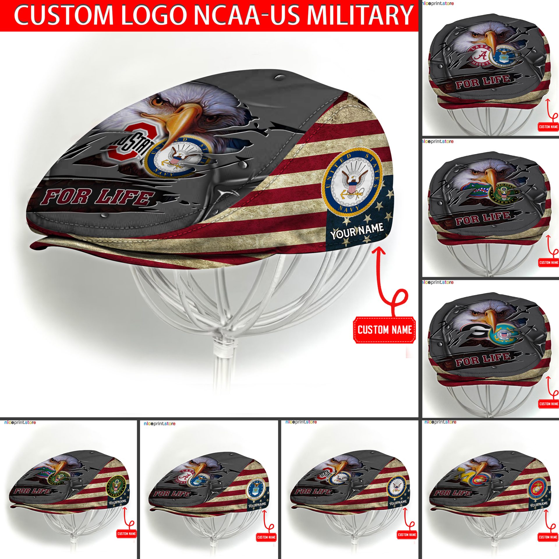 06 0520M5420NCAA20x20US20MILITARY