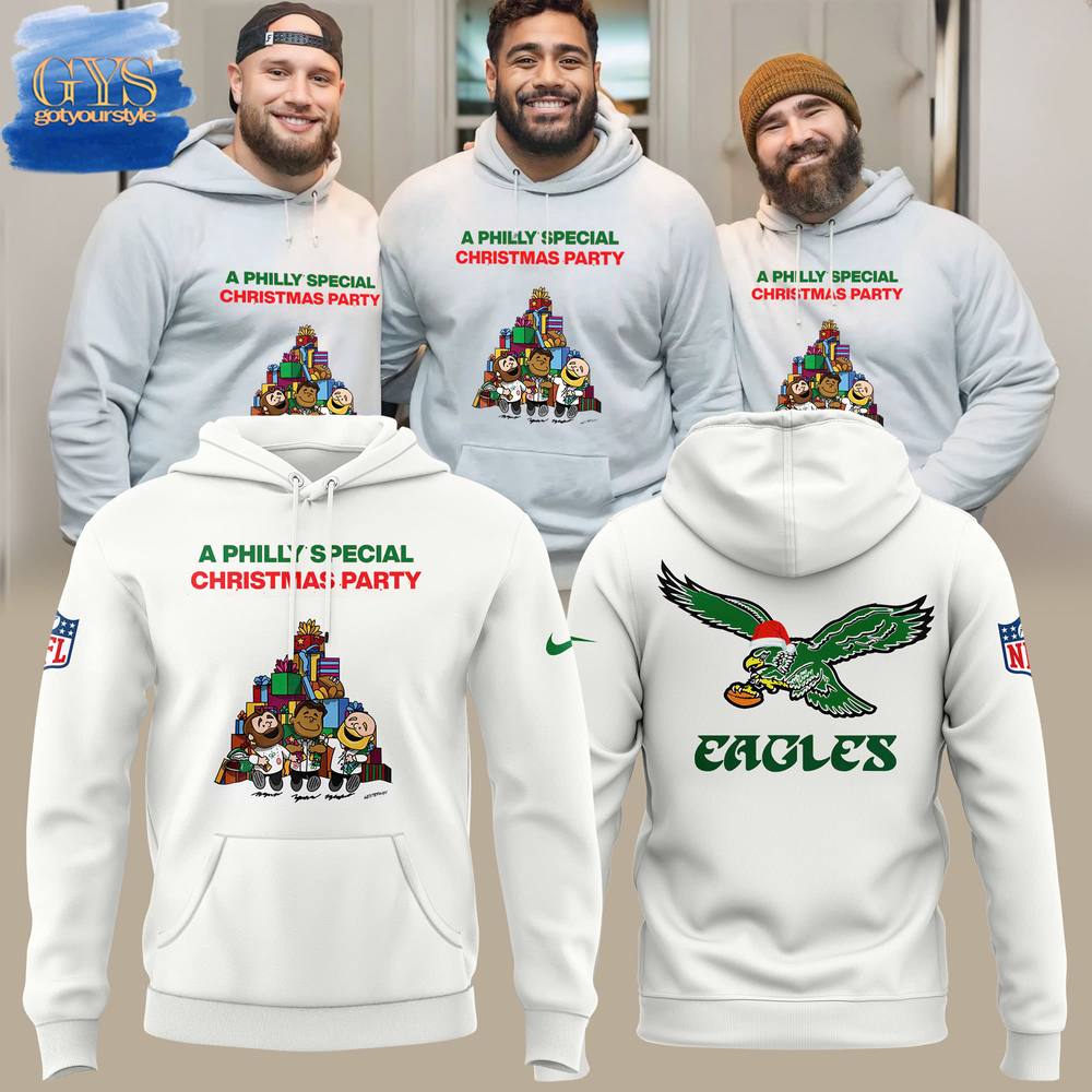 A Philly Special Christmas Party 2024 Philadelphia Eagles Hoodie 1