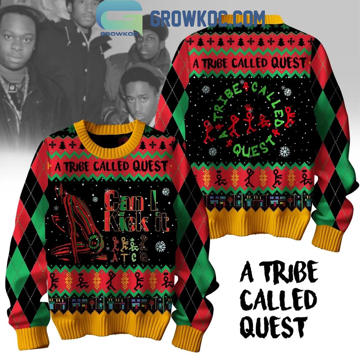 A Tribe Called Quest Can I Kick It Festive Christmas Ugly Sweater 1 U2meT