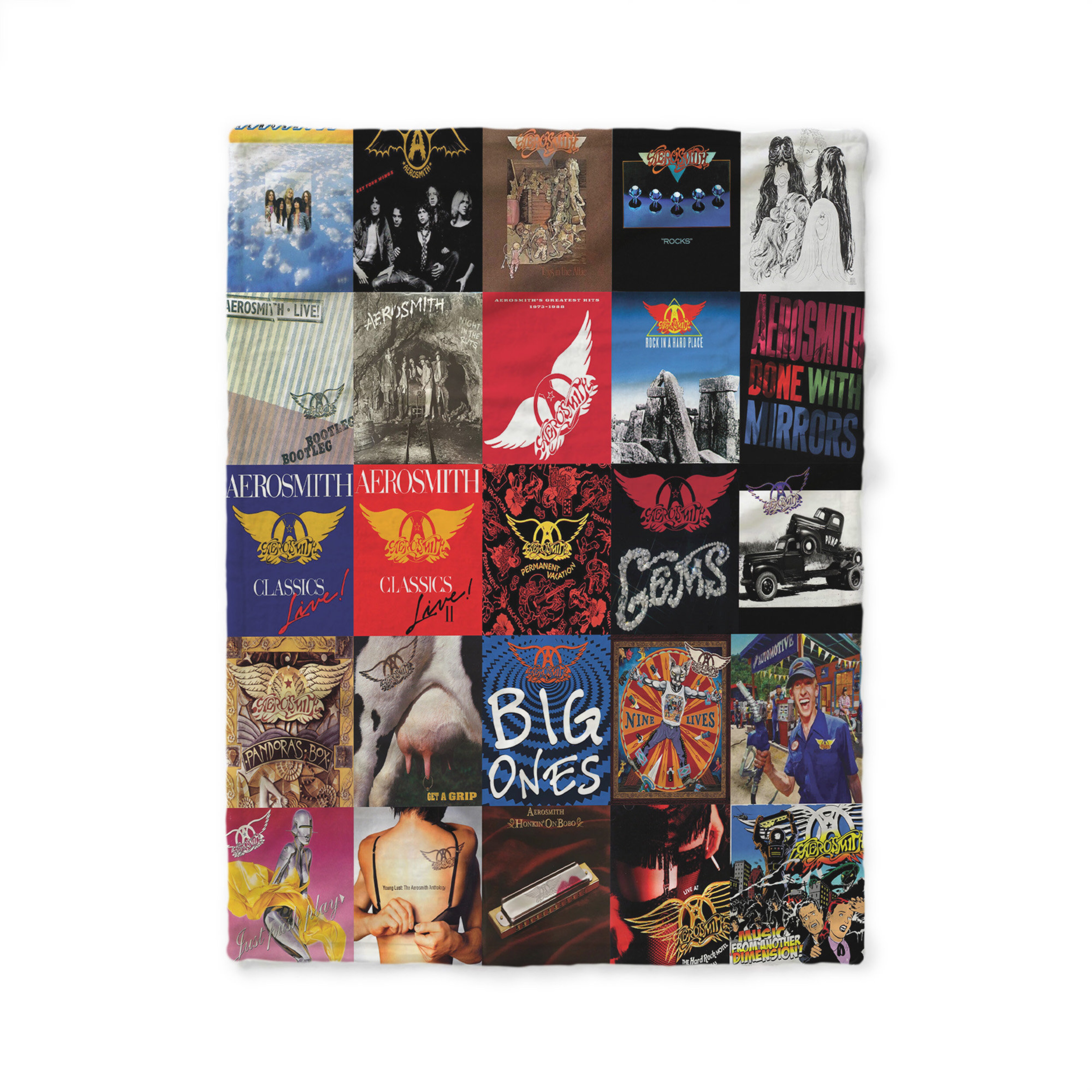 Aerosmith Quilt Blanket Fan Lover Home Decoration Gift 1