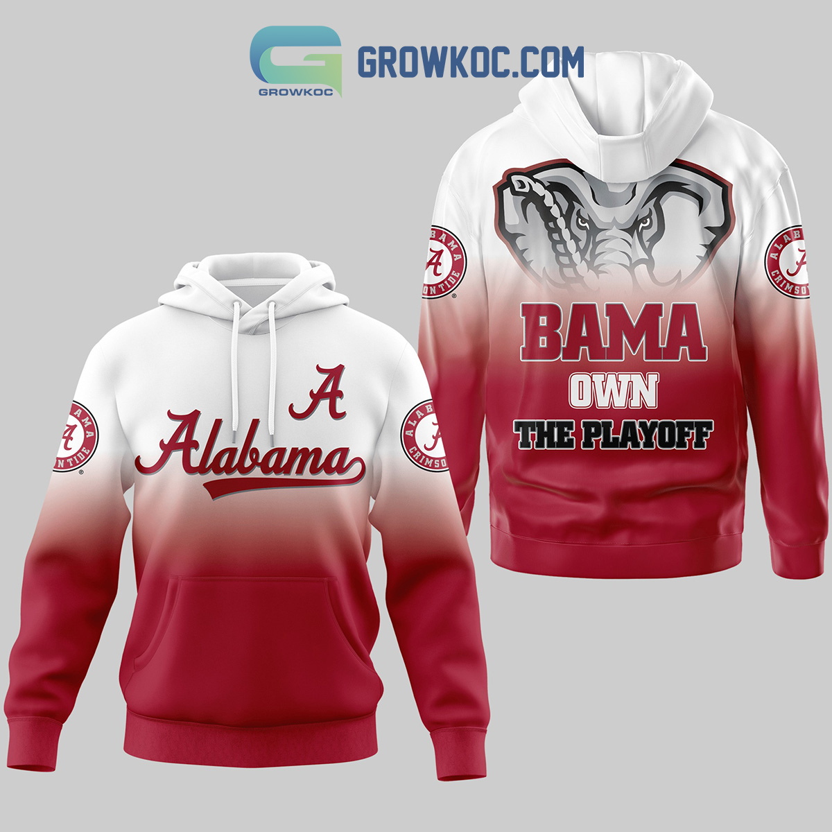 Alabama Crimson Tide Hoodie Shirts Bama Own The Playoff2B1 GdC34