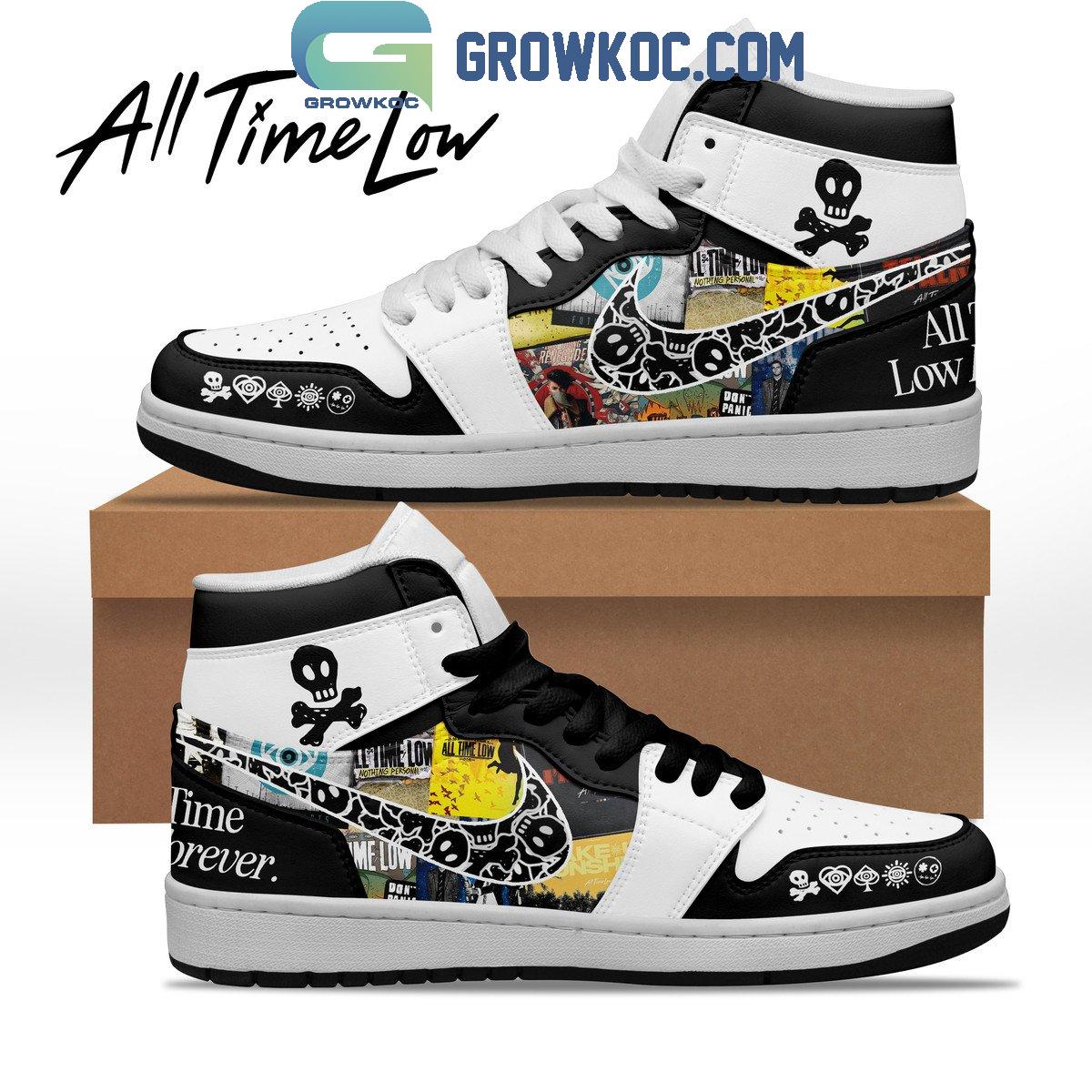 All Time Low Nothing Personal Air Jordan 1 Shoes 1 tyfGa
