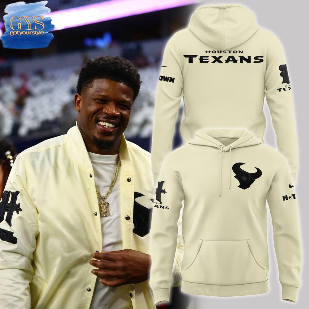 Andre Johnson Houston Texans Special Edition Hoodie 1