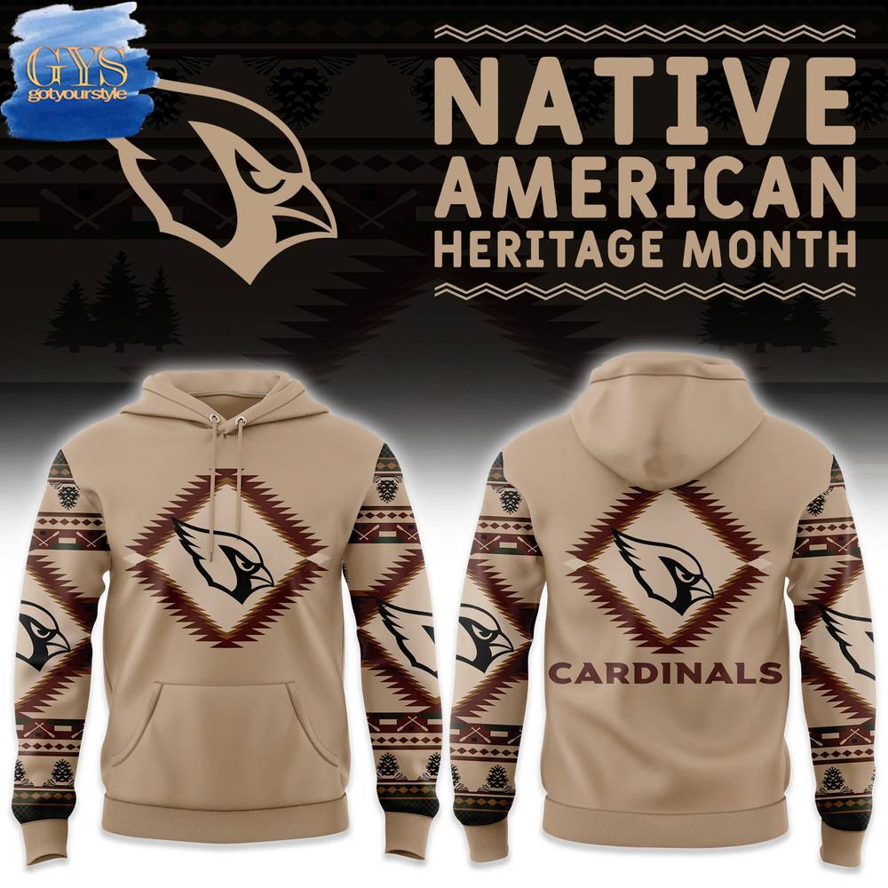 Arizona Cardinals NFL x National Native American Heritage Month Limited Edition Hoodie 1