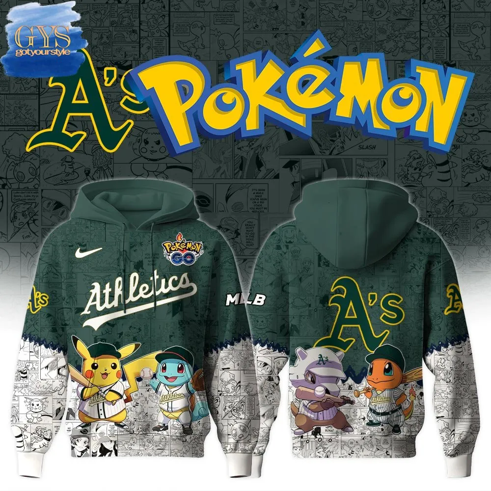 Athletics x Pokemon GO Special Edition Hoodie 1