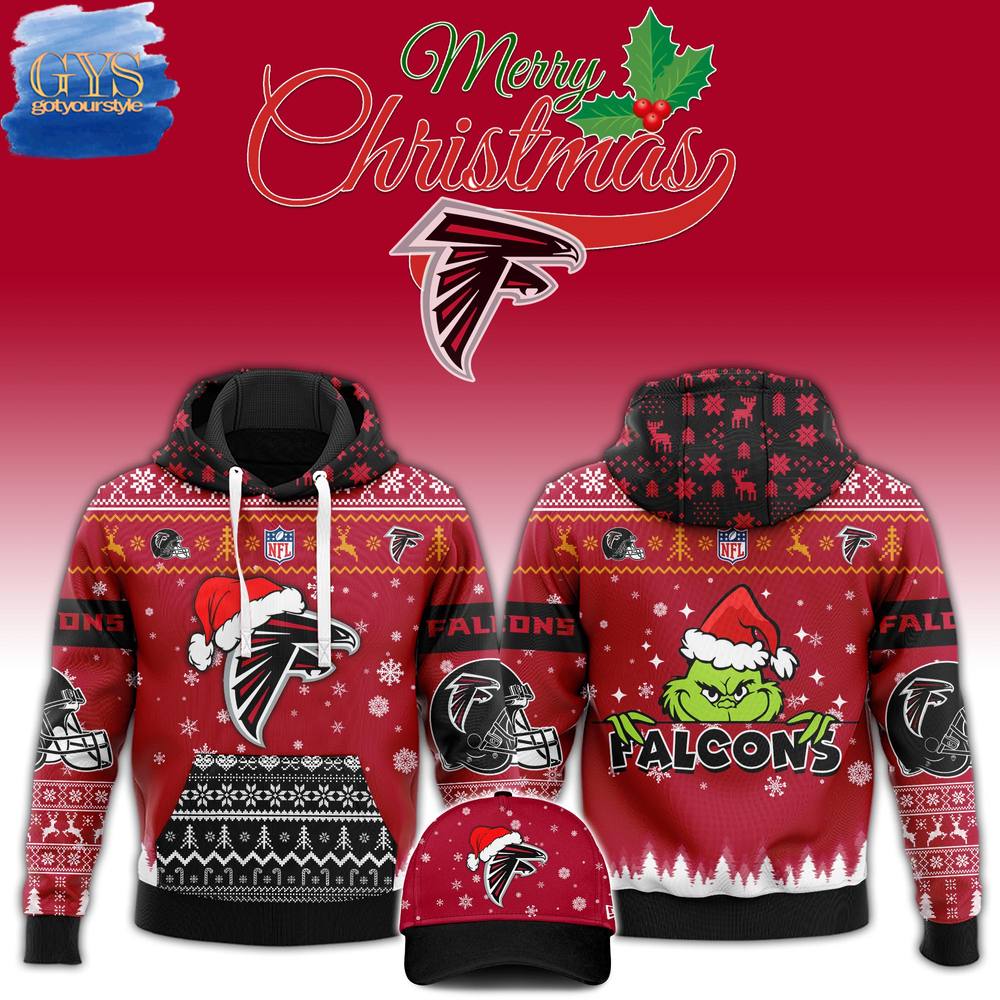 Atlanta Falcons 2024 Christmas Limited Edition Hoodie 1
