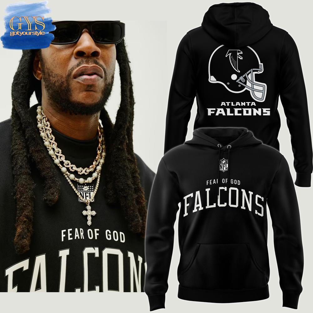 Atlanta Falcons Fear of God x NFL Atlanta Capsule Limited Edition Hoodie 1