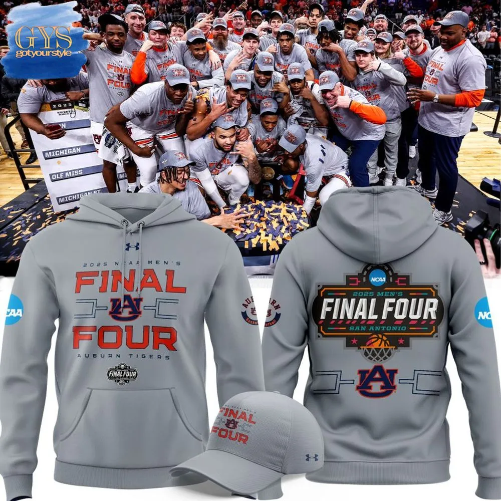 Auburn Basketball Final Four Limited Edition Hoodie 1