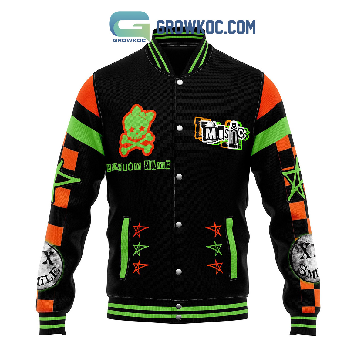 Avril Lavigne The Greatest Hits Tour Music Personalized Baseball Jacket2B1 LYkhM