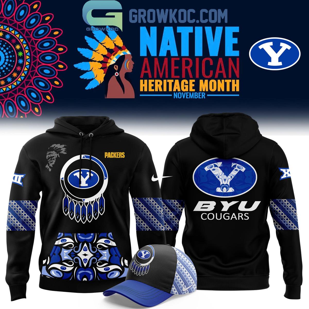 BYU Cougars The Memories 2024 Native American Heritage Month Hoodie T Shirt 1 8Z2f2