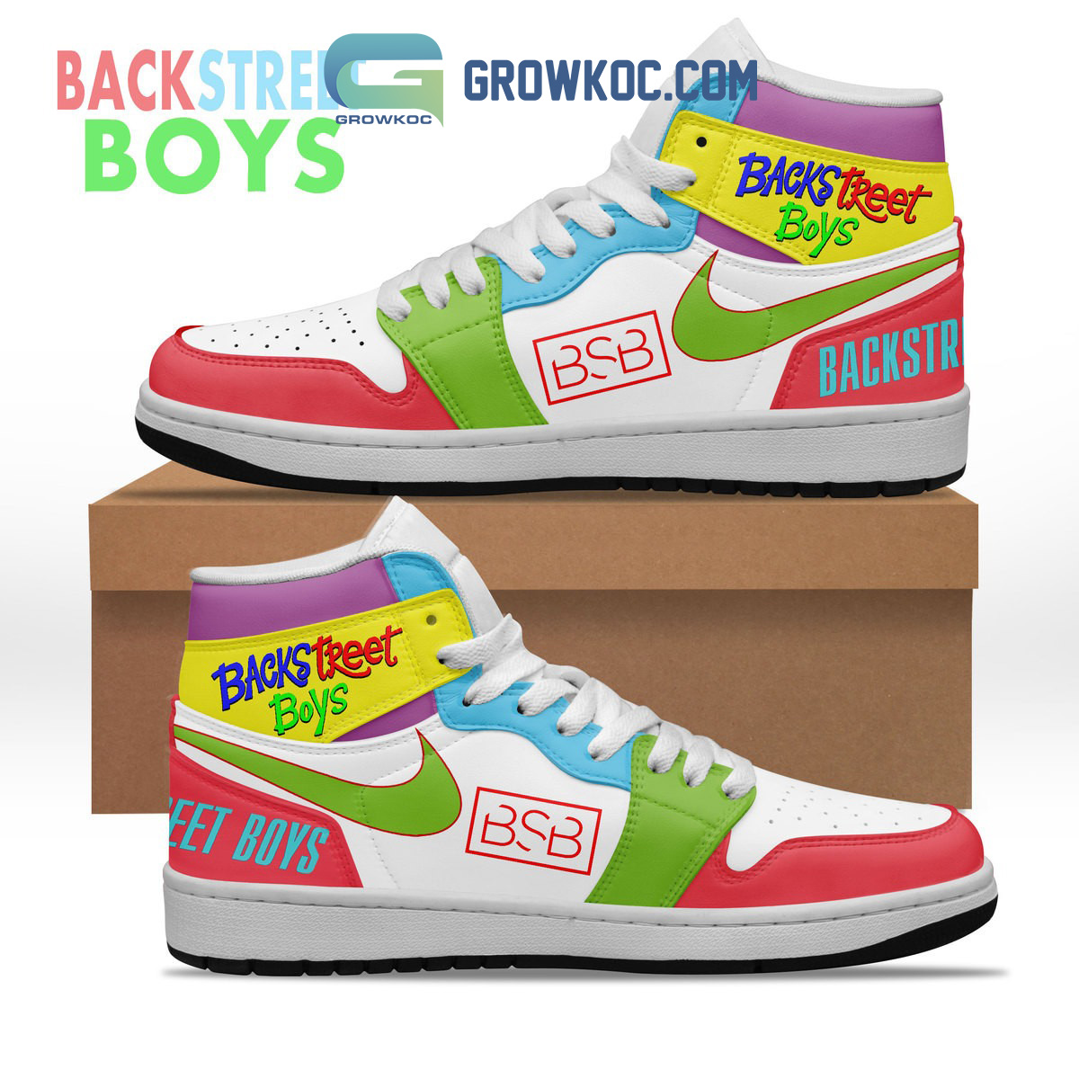 Backstreet Boys Fan Air Jordan 12B1 L2kuk